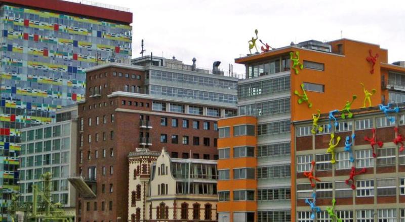 Courtyard By Marriott Duesseldorf Hafen Hotel Eksteriør billede